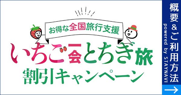 全国旅行支援いちご一会とちぎ旅